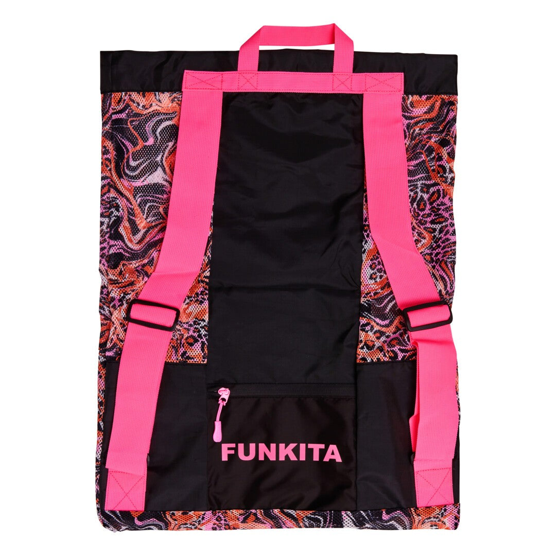 FUNKITA TIPSEY TIGER MESH EQUIPMENT BAG