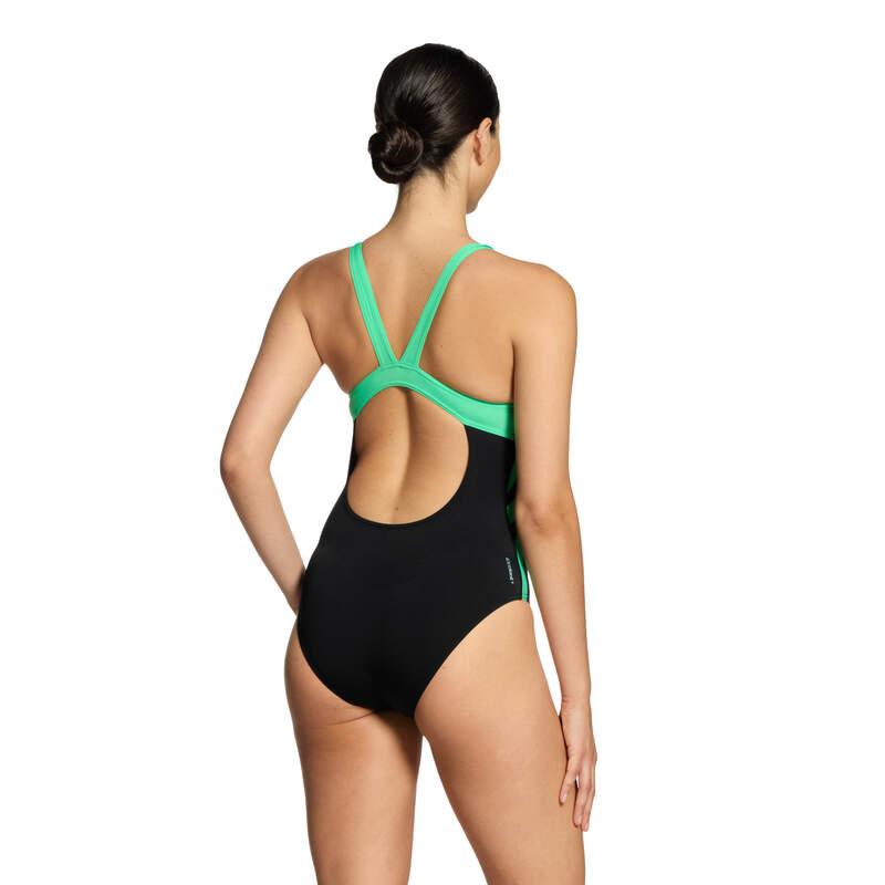 ZOGGS WOMENS BLACK DISCO SPEEDBACK