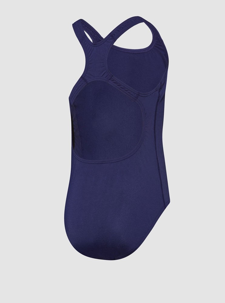 SPEEDO GIRLS ENDURANCE+ MEDALIST ONE PIECE - NAVY
