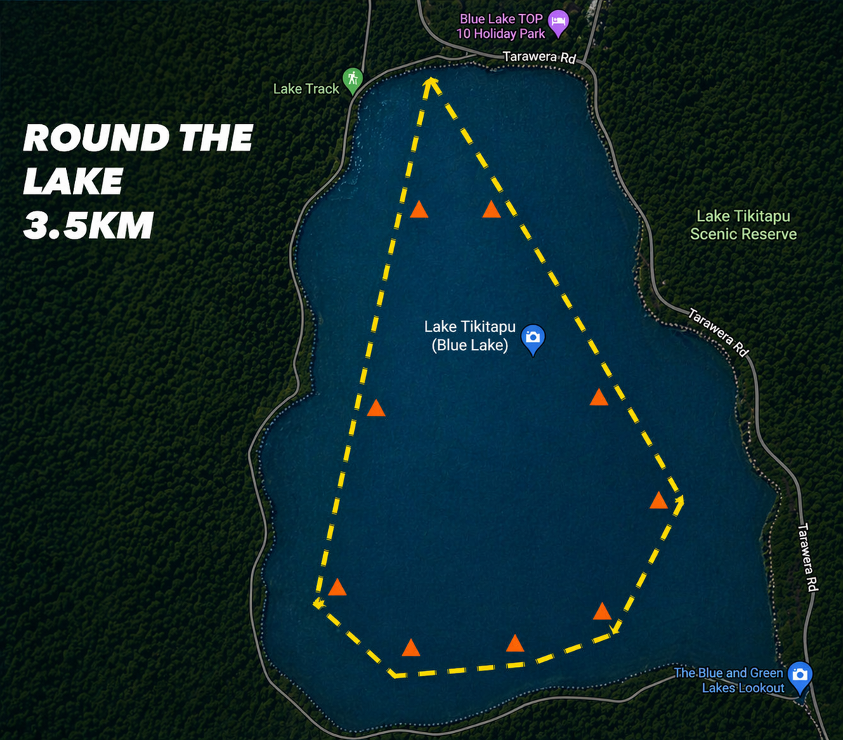 3.5km Legend of the Lake Course