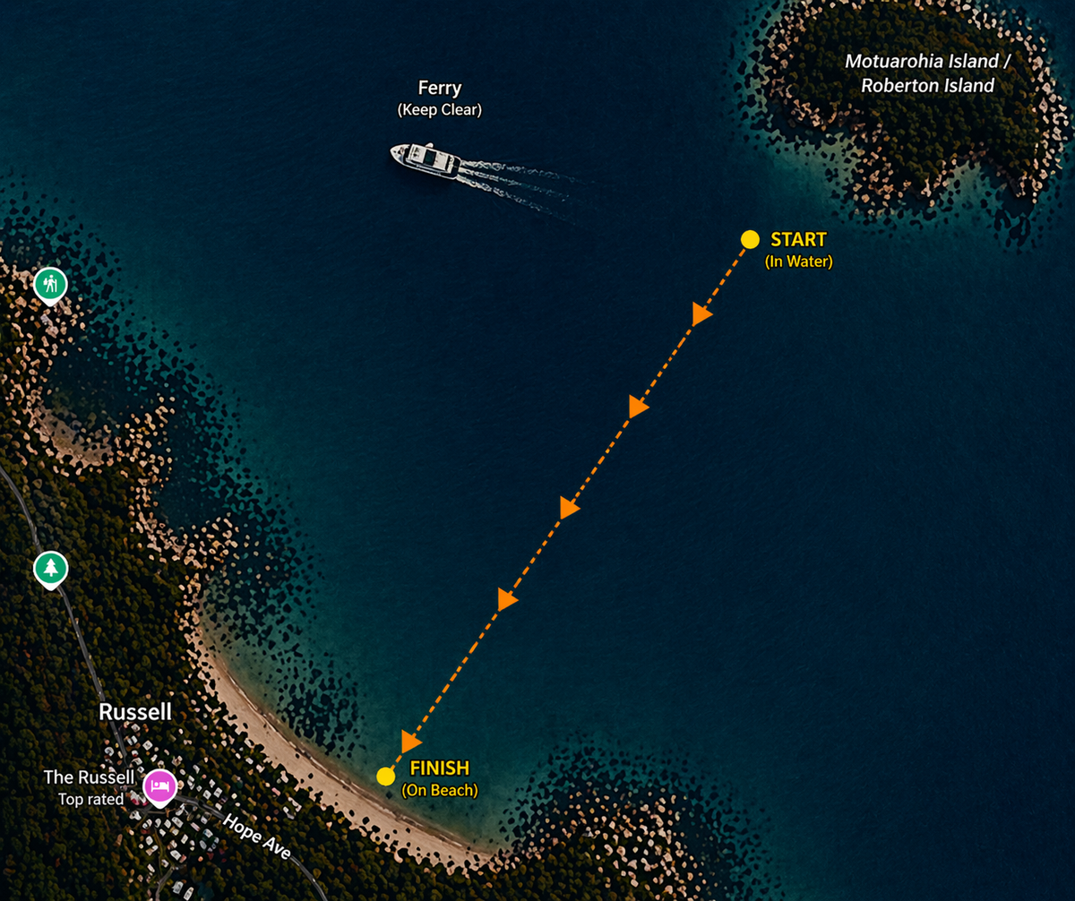 Roberton Island Half 2.2km