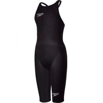 SPEEDO WOMENS FASTSKIN LZR ELITE 2 - V2 OPENBACK KNEESKIN - BLACK