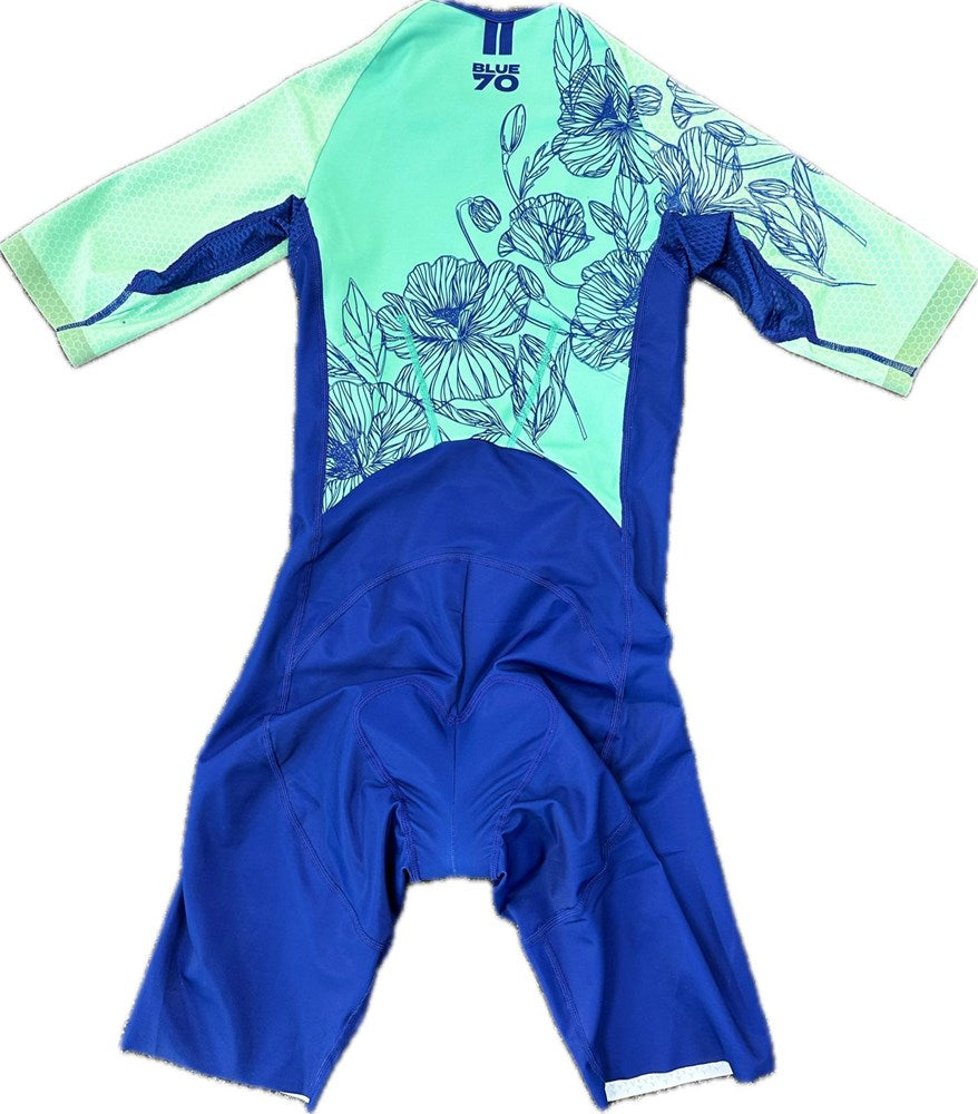 BLUE70 WOMENS HCAE TRISUIT - BLUE/TEAL